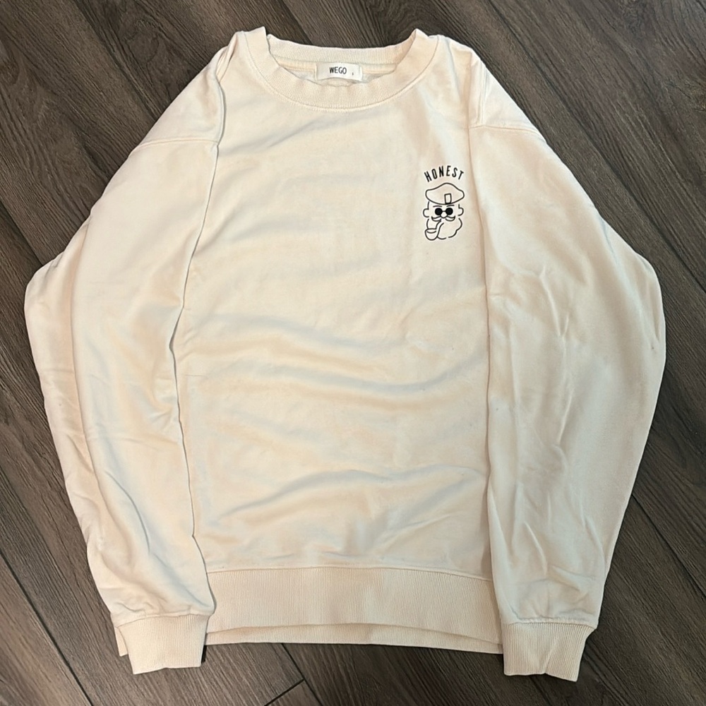 Japanese Brand Graphic Crewneck Sweatshirt